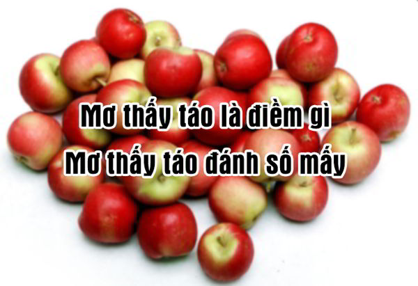 Mơ thấy quả táo đánh con gì? Giải mã những giấc mơ thấy quả táo